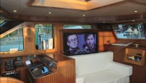 Sailing Yacht Myosotis -  TV in Salon